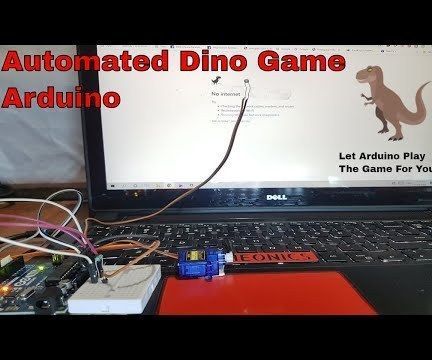 Automated Chrome Dino Game Using Arduino