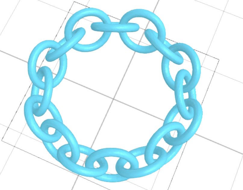 HOW TO CREATE a 3D SIMPLE CIRCLE CHAIN IN 3D MODELLING SOFTWARE