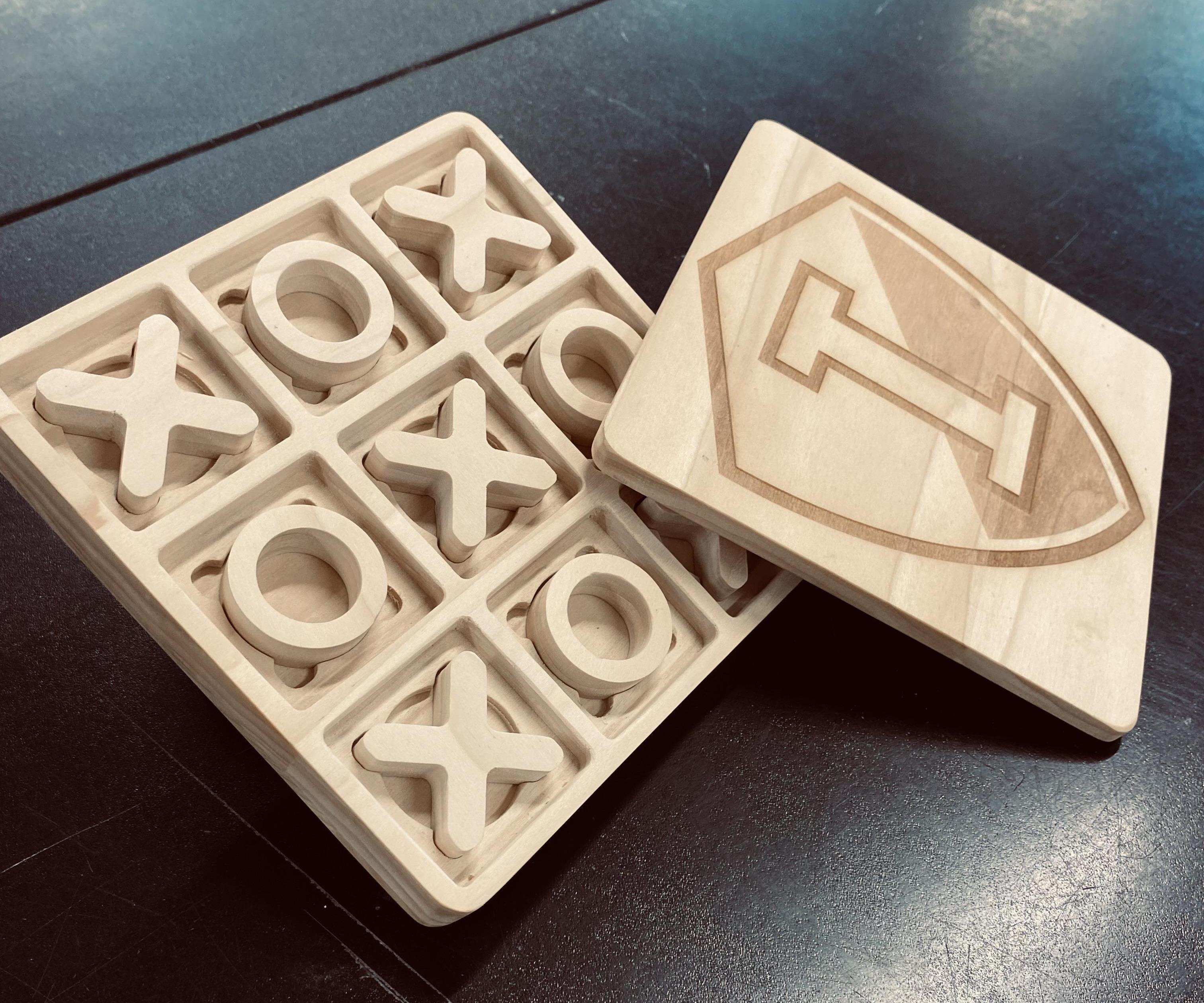 Portable Tic-Tac-Toe Board 