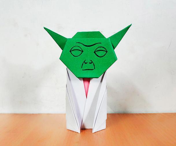 Origami Paper Yoda | Star Wars