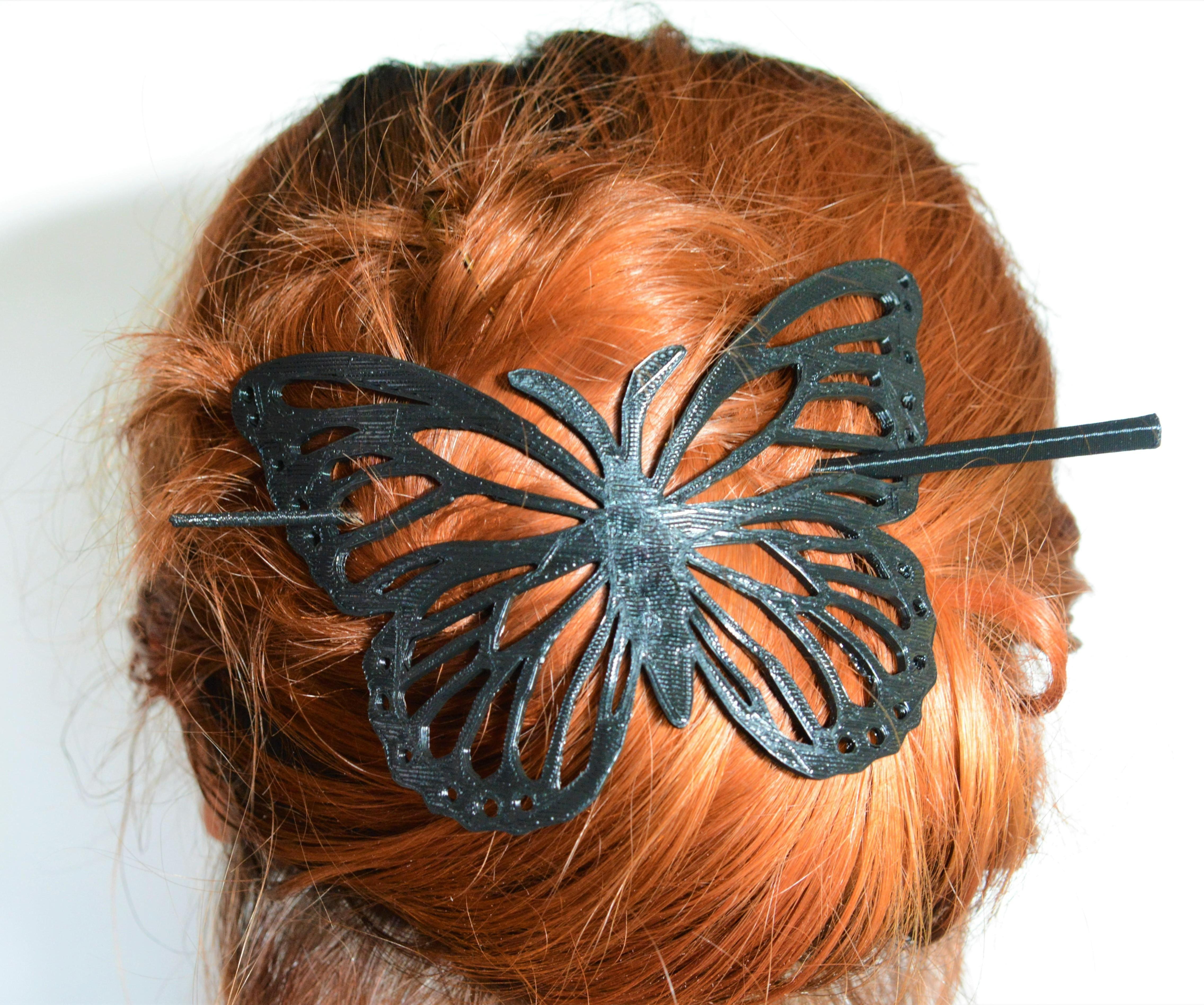 3D Printed Customized Hair Bun Holders