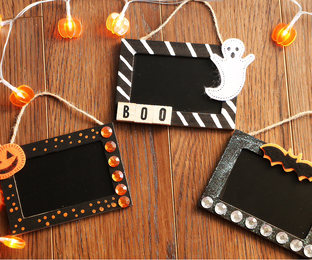 Mini Halloween Chalkboards