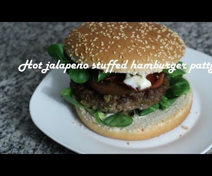  Hot Jalapeno Stuffed Hamburger Patty Recipe