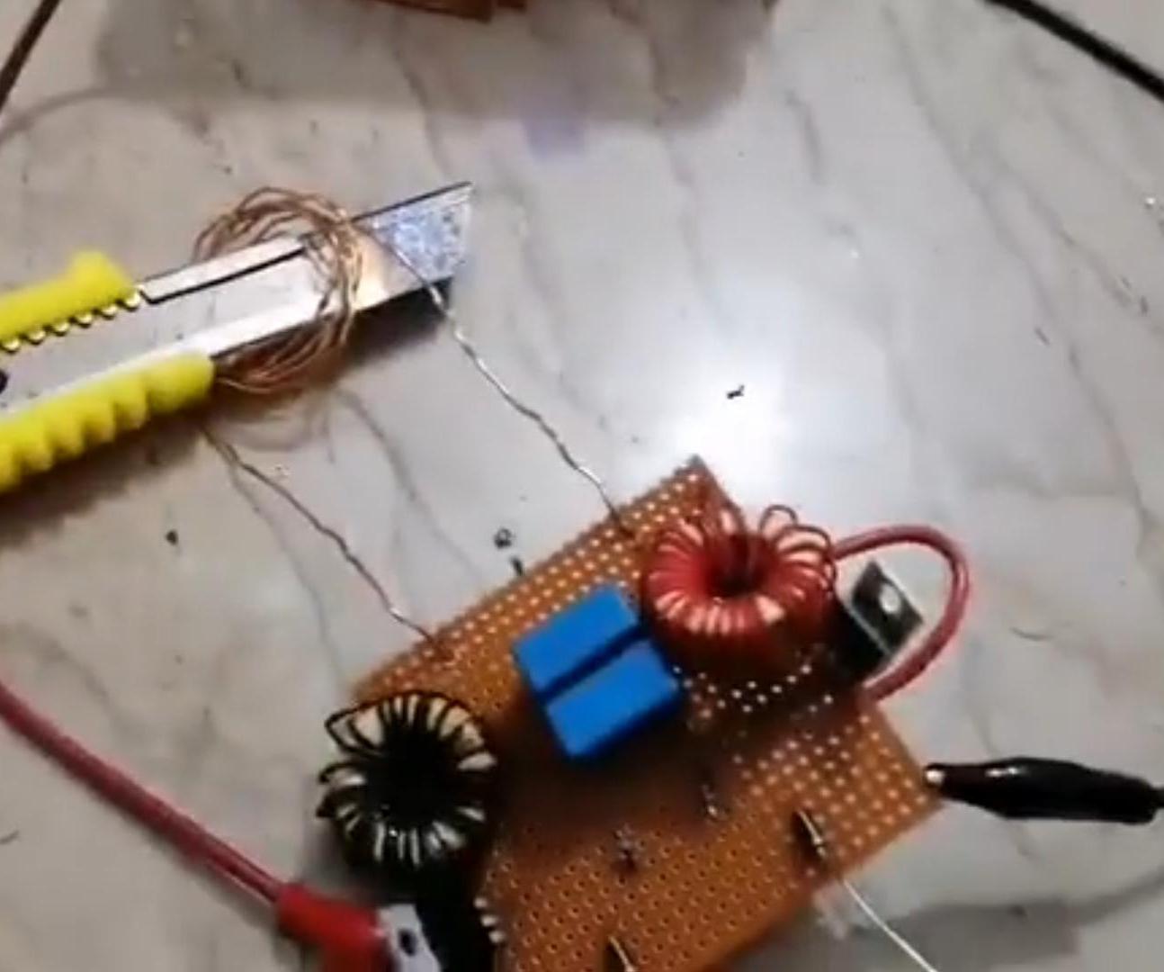 Induction Coil Heater With Zvs Circuit