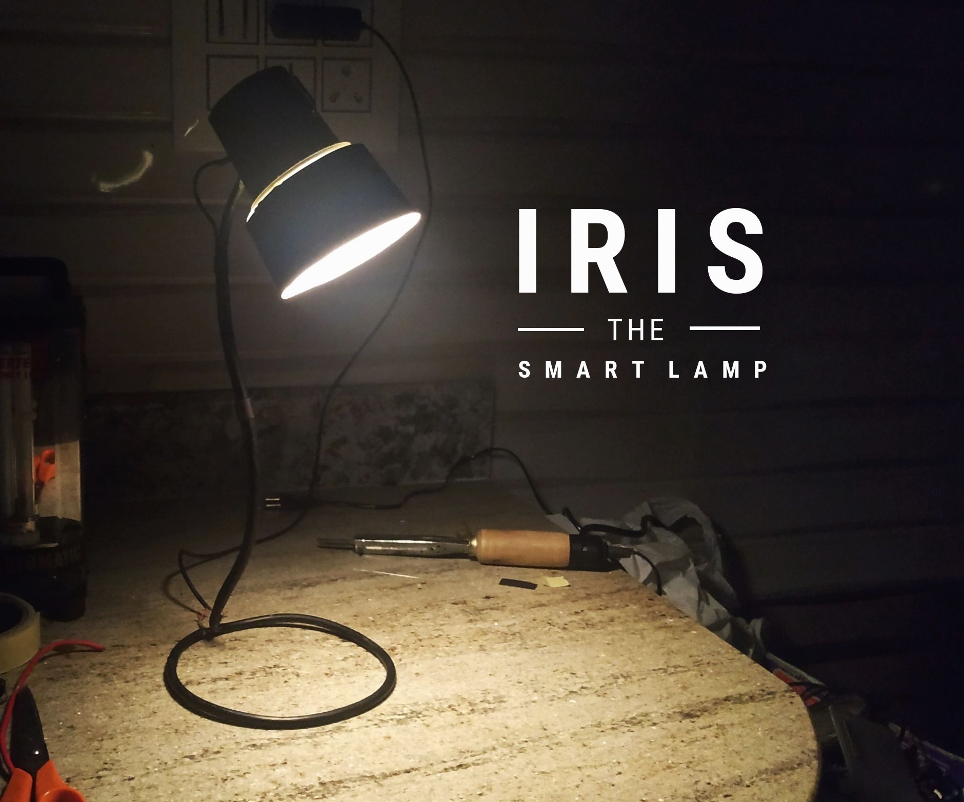 IRIS - the Lamp That Knows When You're Around