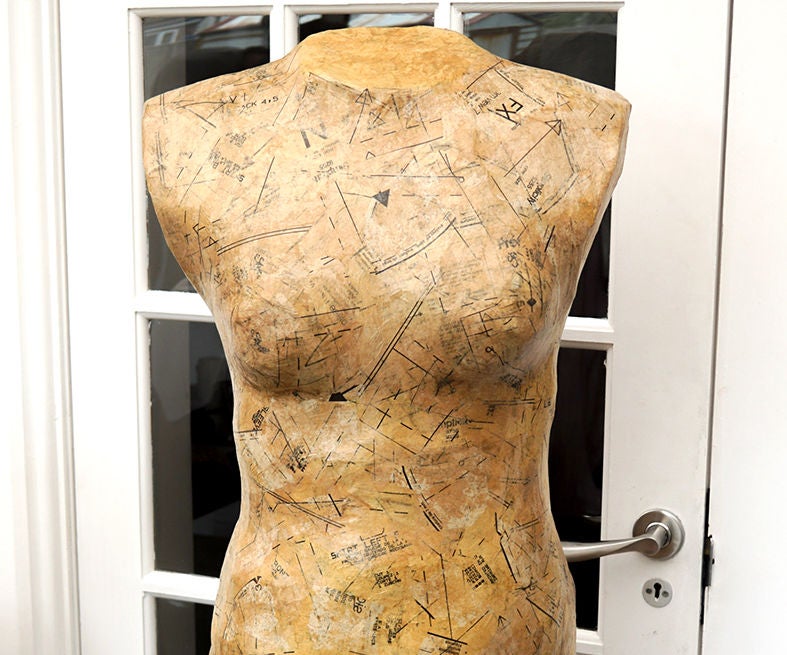 DIY Custom Dress Form | Make Your Own Decoupaged Dressmaking Aid