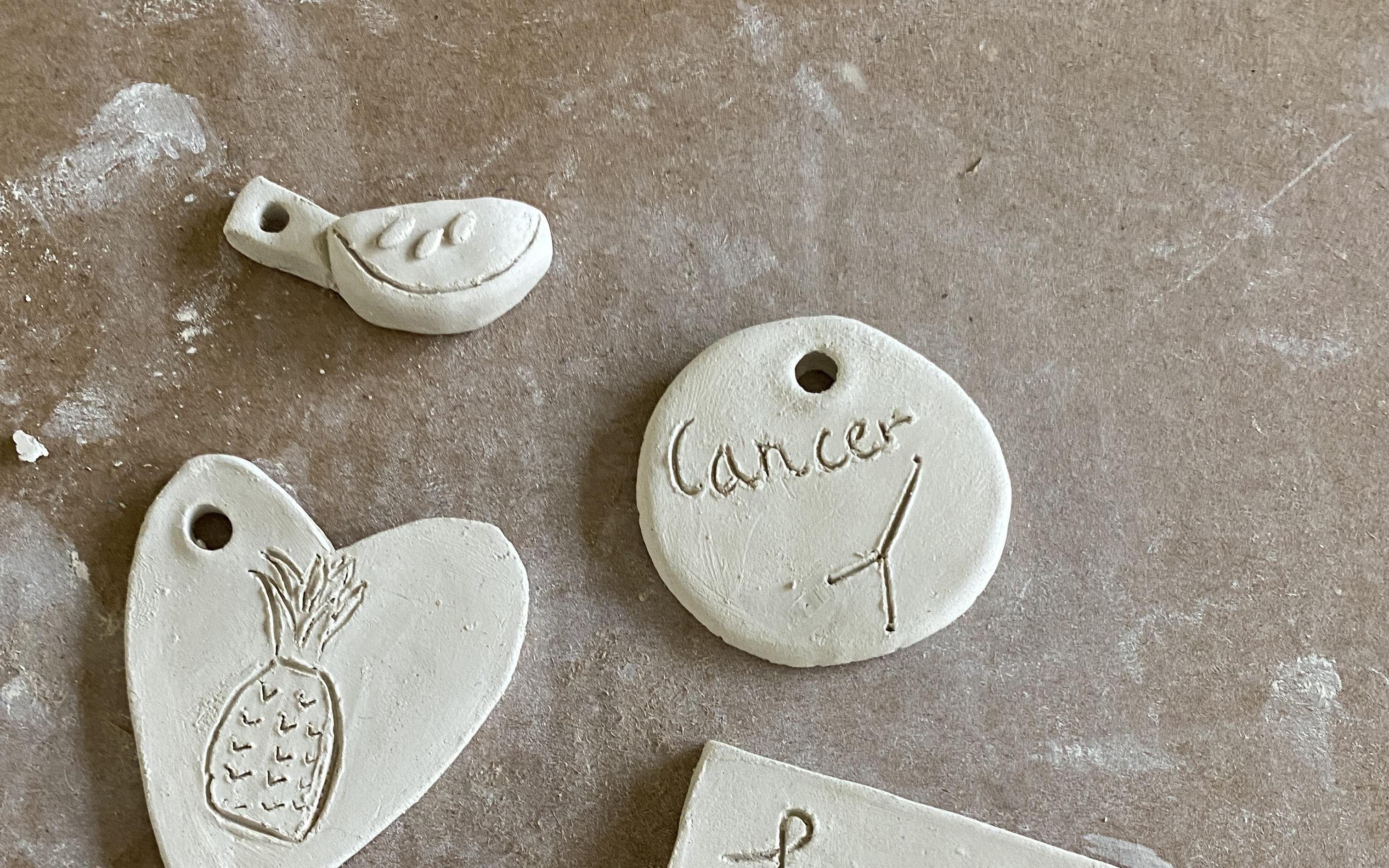 Personalized Clay Keychains