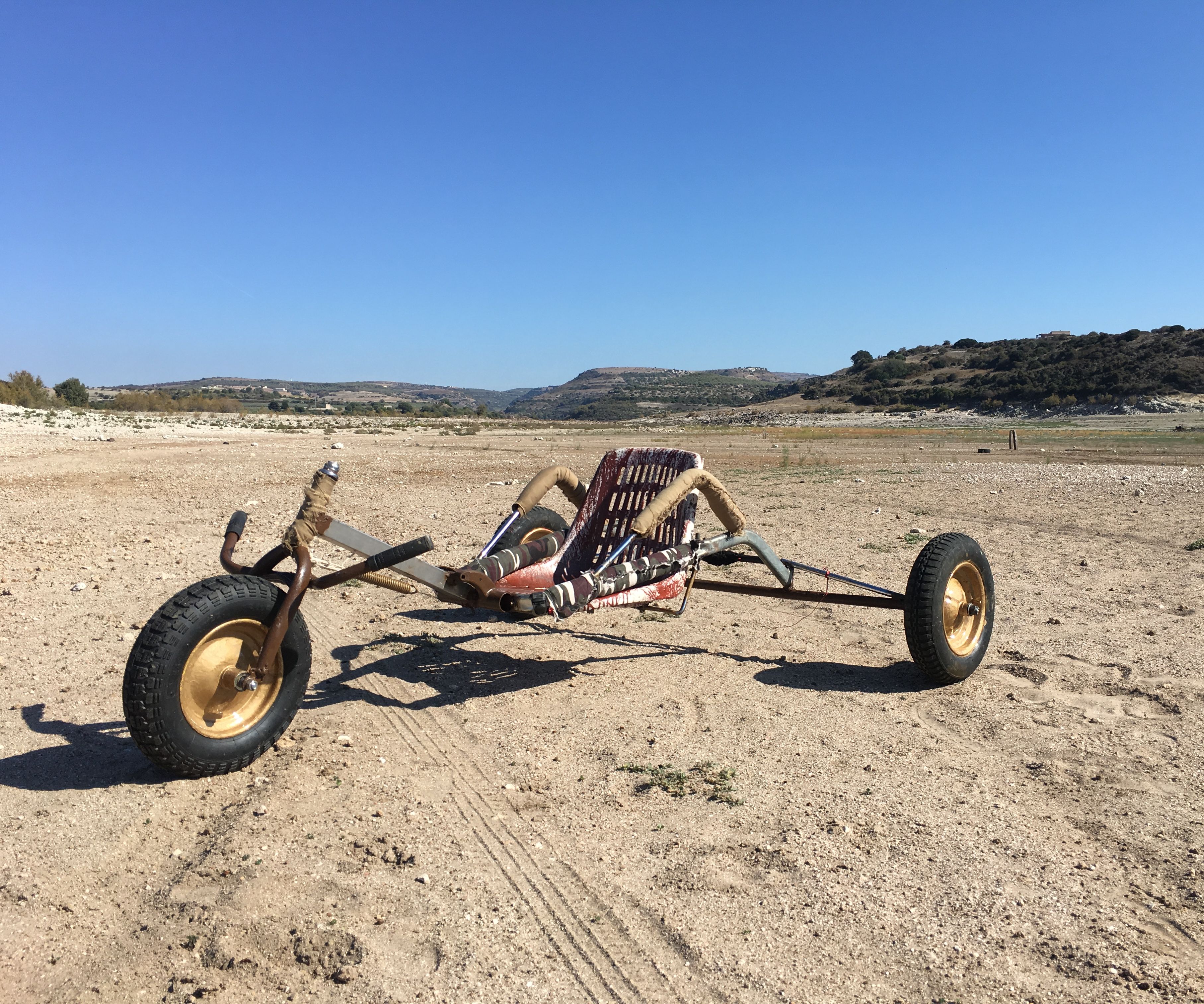 Kite Buggy Fram a Shopping Cart