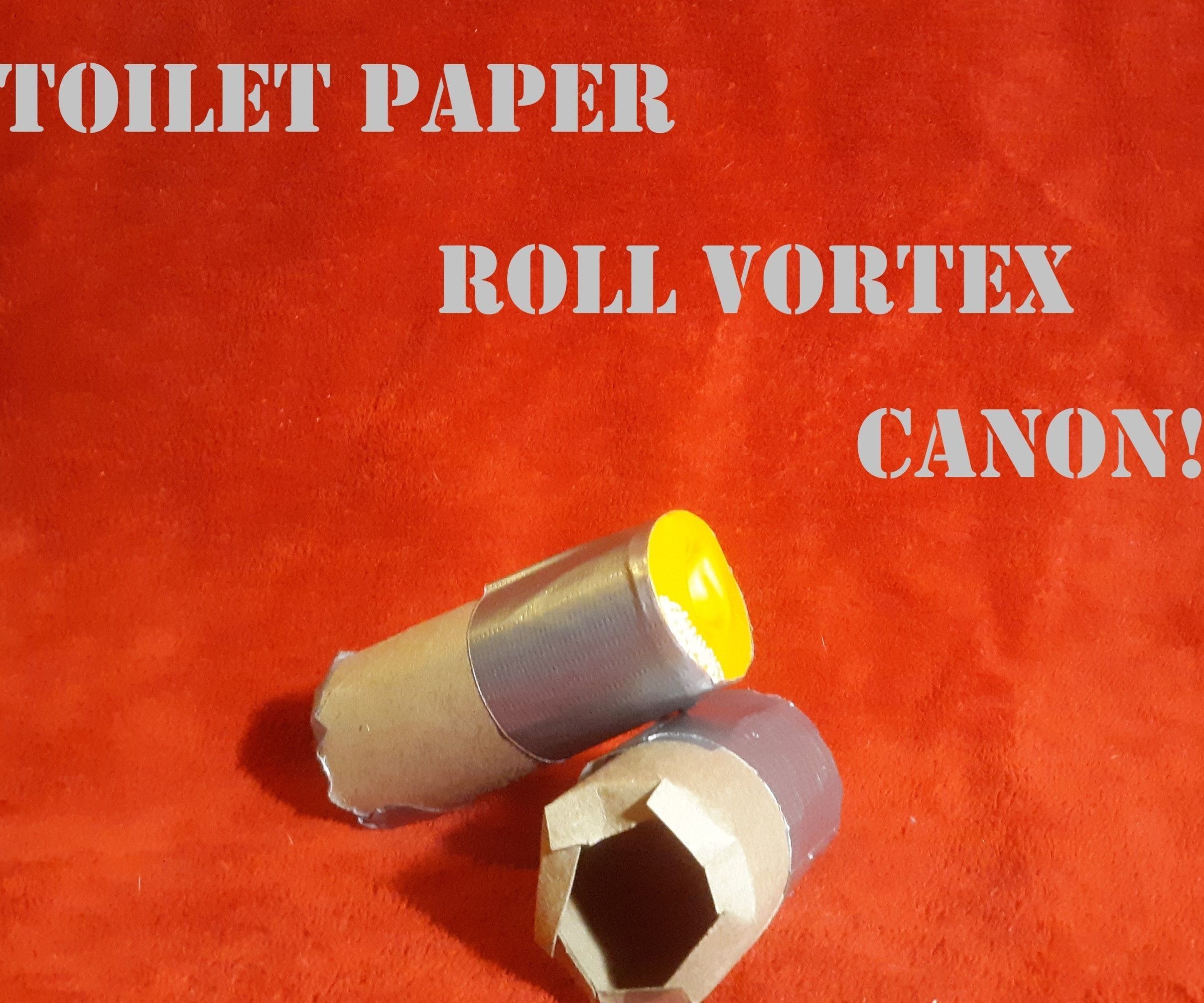 Toilet Paper Roll Easy Air Vortex Canon