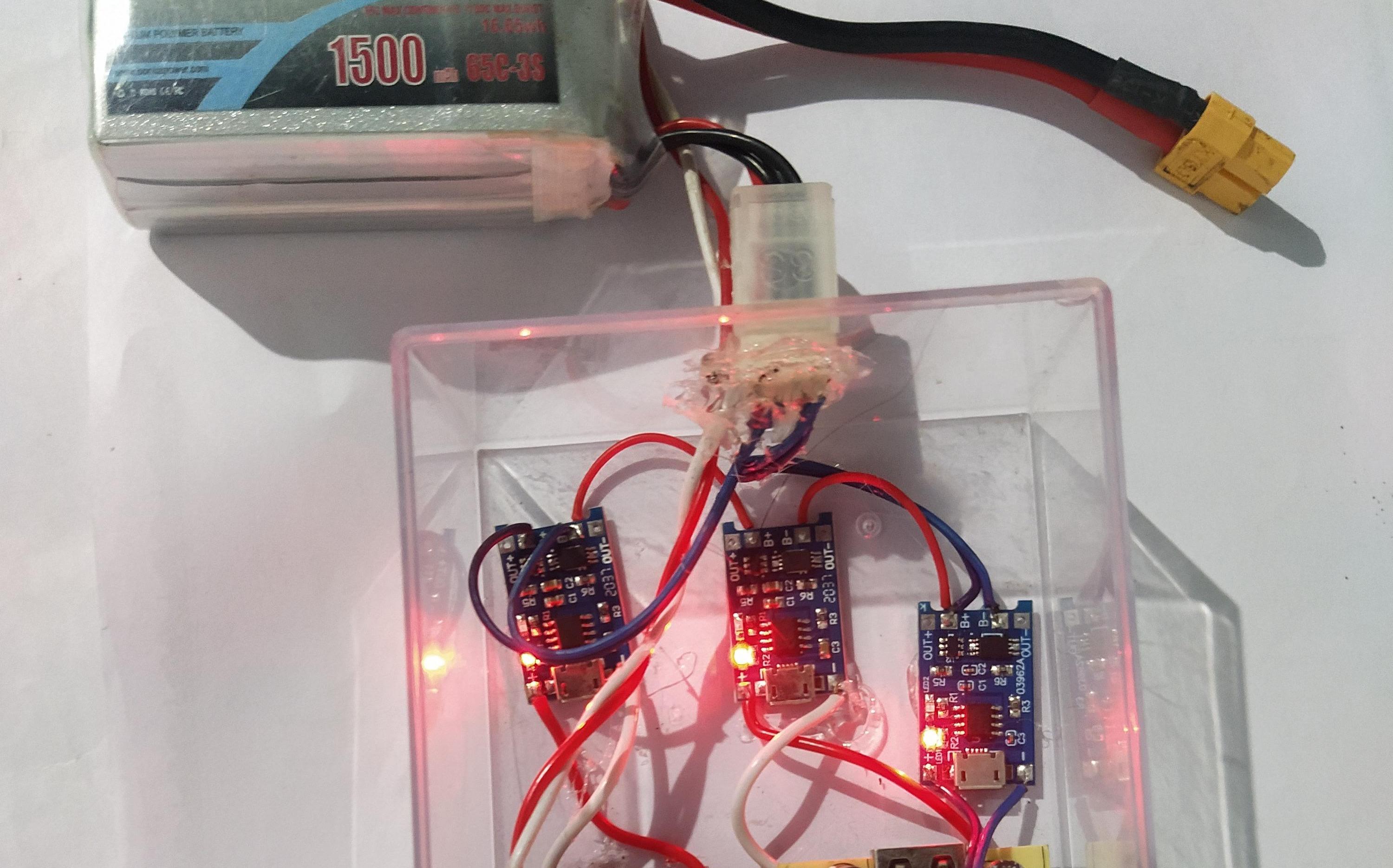 How to Make a 3S Li-Po Battery Charger Circuit