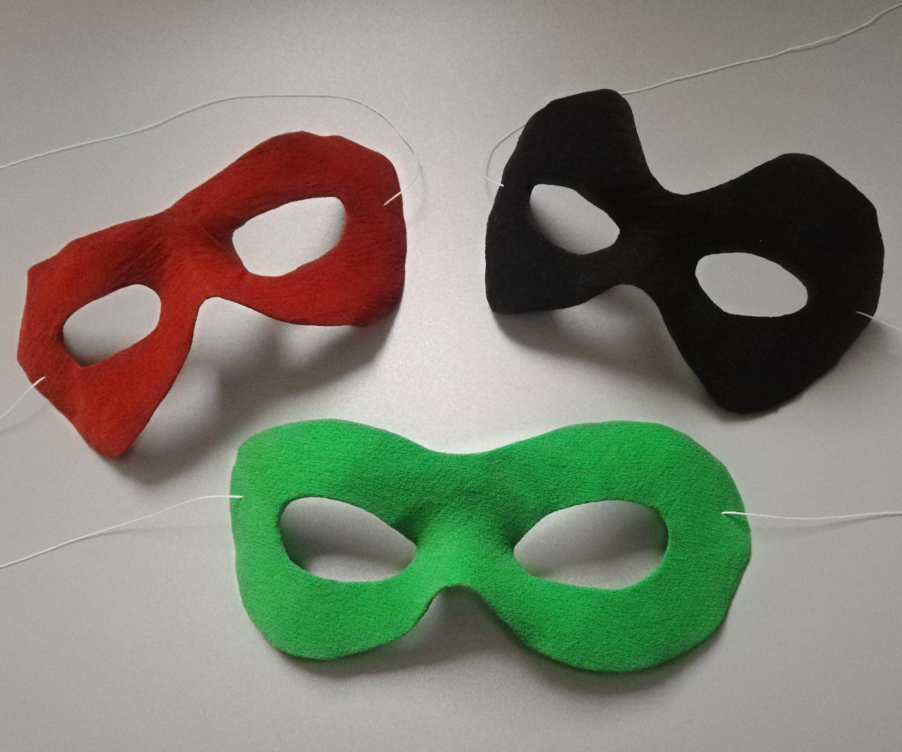 Fitted Costume Masks (No Face Mold)