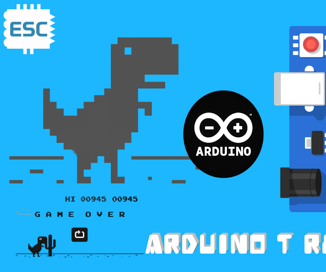  Automatic Google T Rex Game Controller Using Arduino