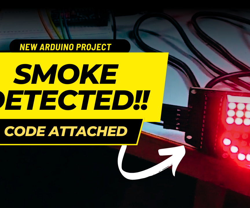 Arduino Smoke Detector With Emotive LED Display