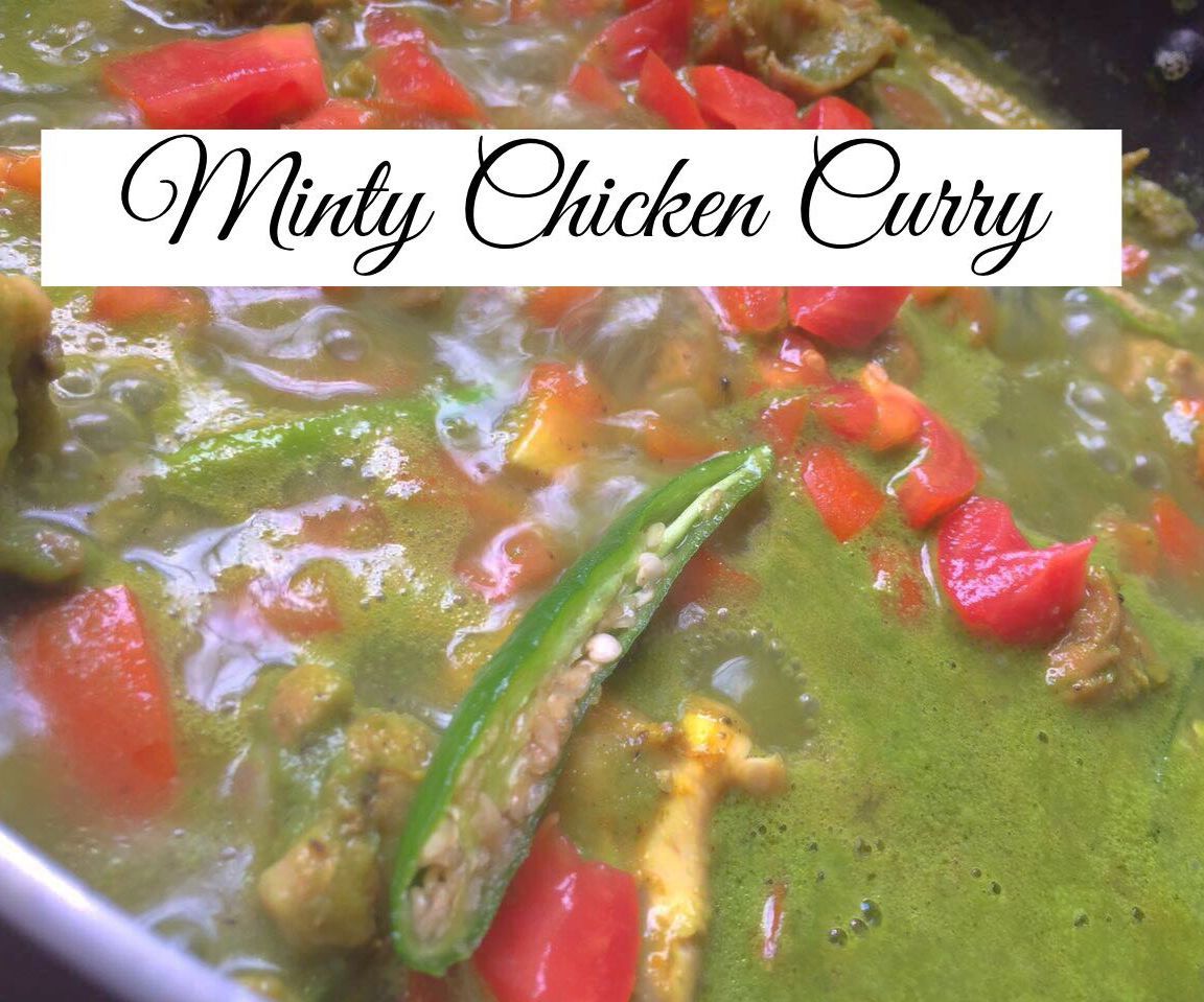 Minty Chicken Curry