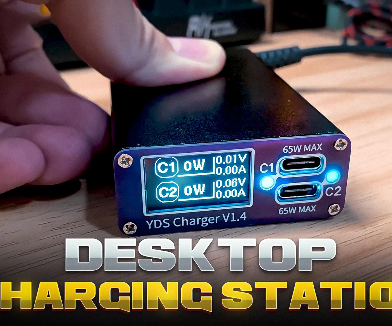 AMAZING DIY DESKTOP CHARGING STATION