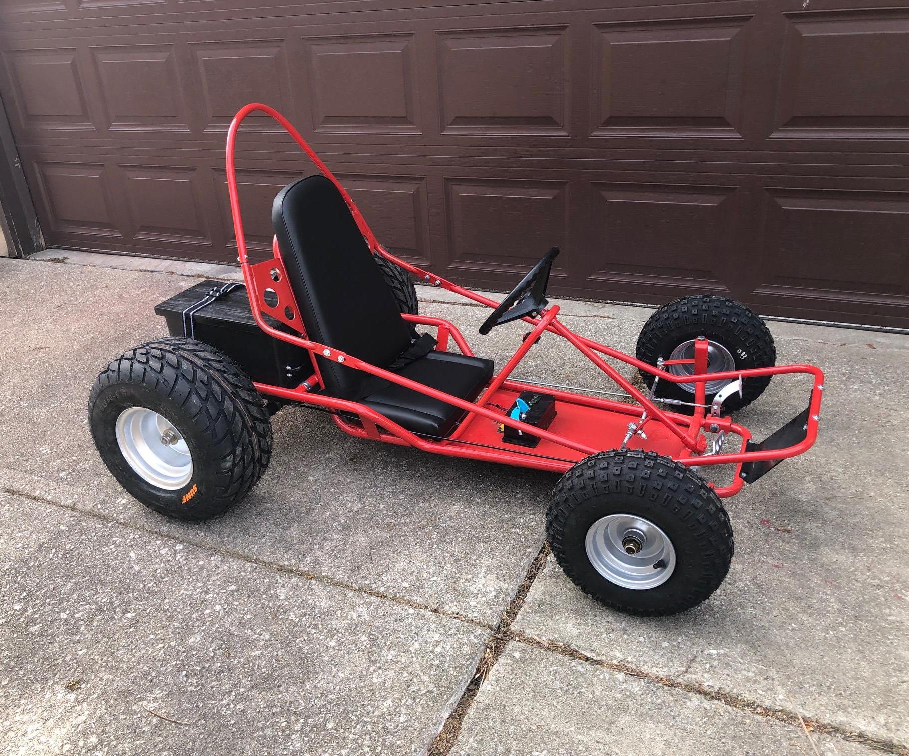 Stock Go-Kart Conversion to Electric Power