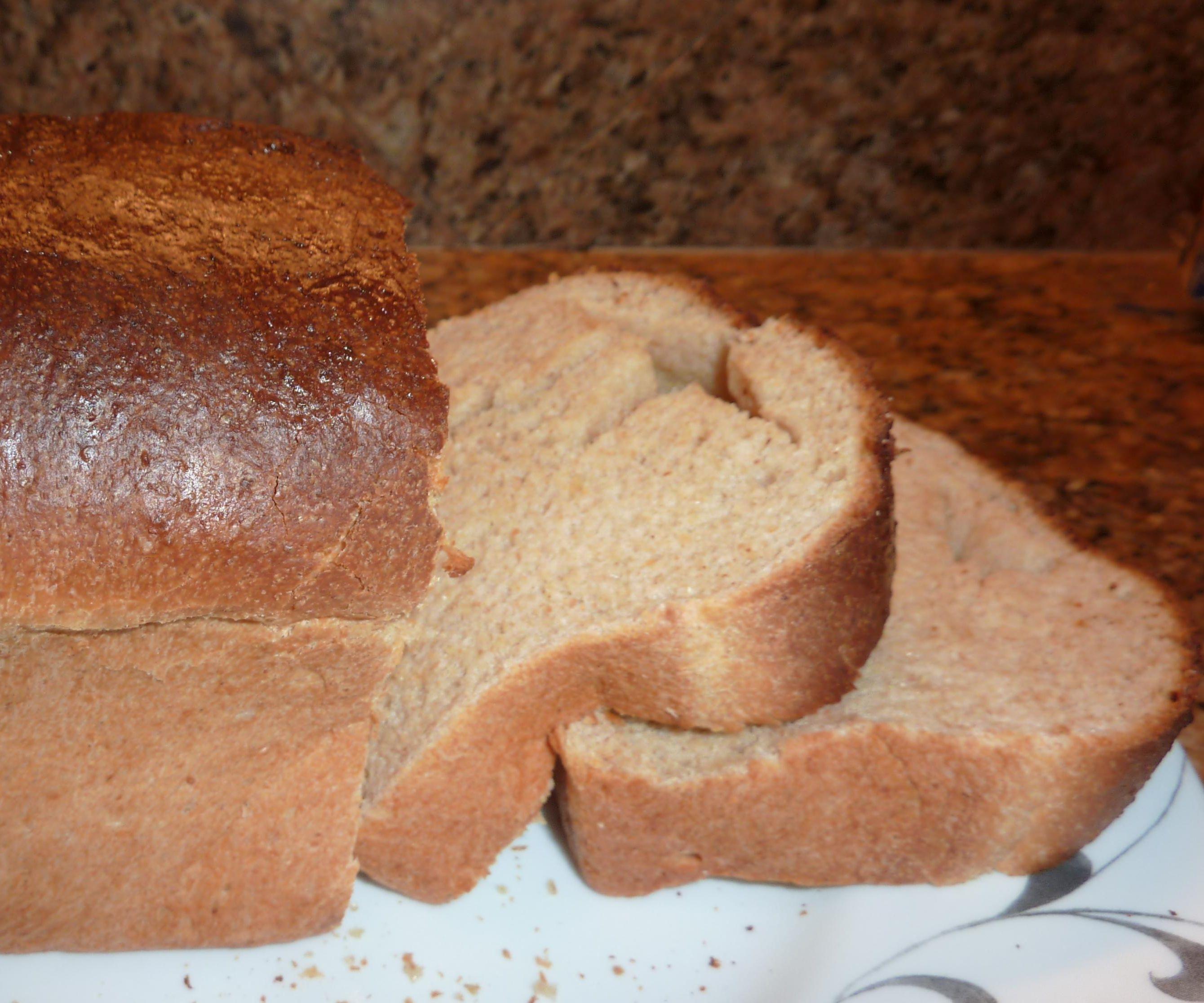 Whole Wheat Bread No Knead