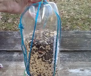 Bird Feeder Made From Recycled Materials