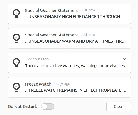 Weather Alert Notifier