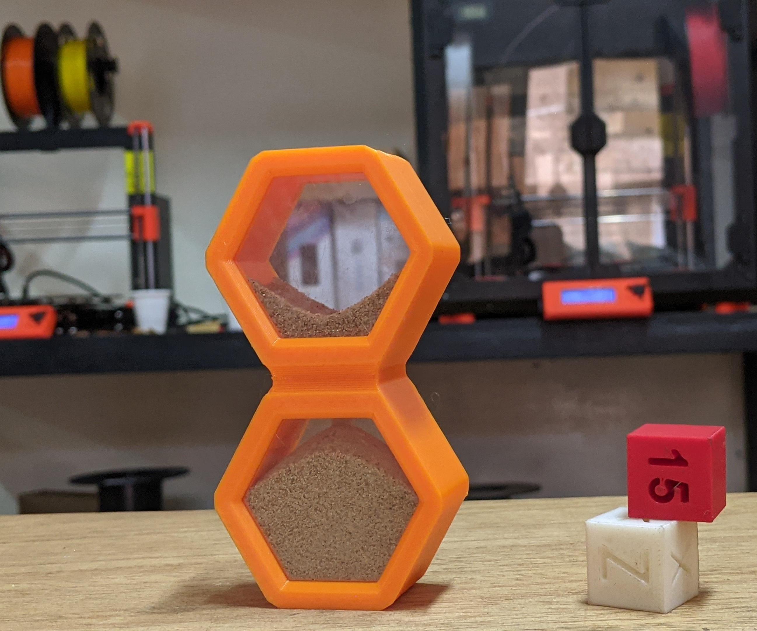 3D Printed Hourglass