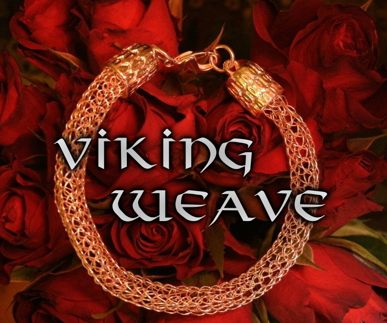 Viking Weave Necklace and Bracelet