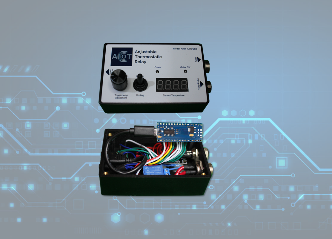 Adjustable Thermostatic Relay (using Arduino Nano)