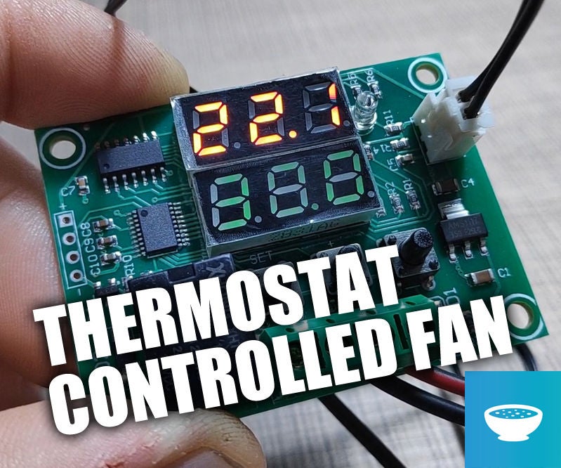 Thermostat Control of a Heat Exchange Fan