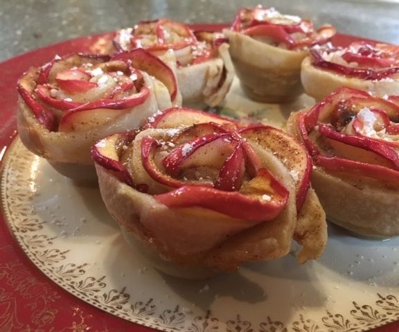 Elegant Apple Roses