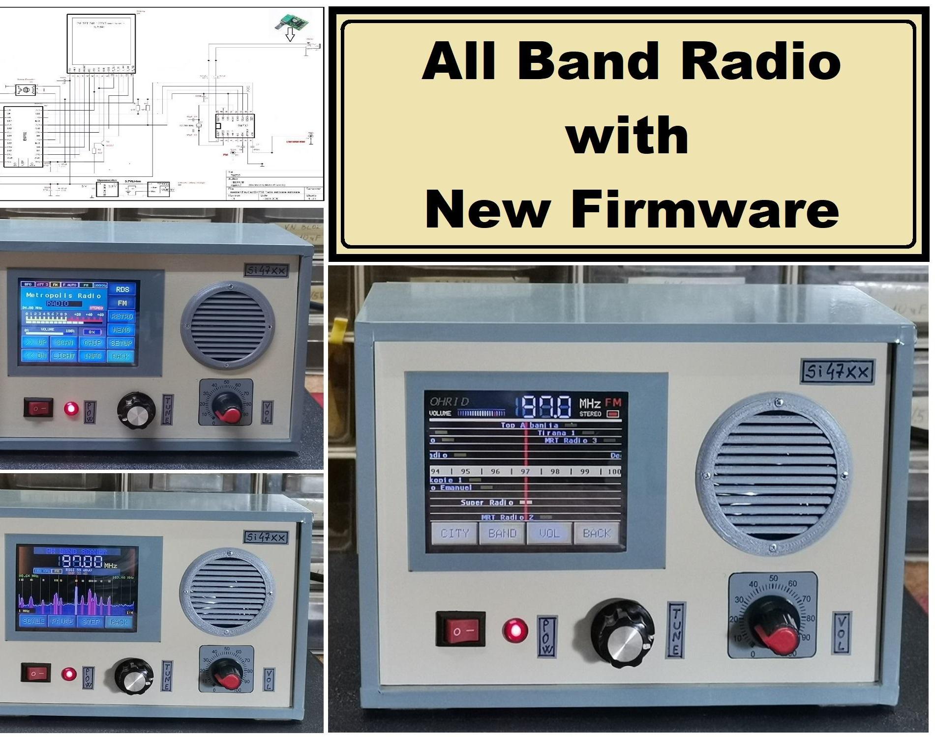 All Band Radio With New Firmware