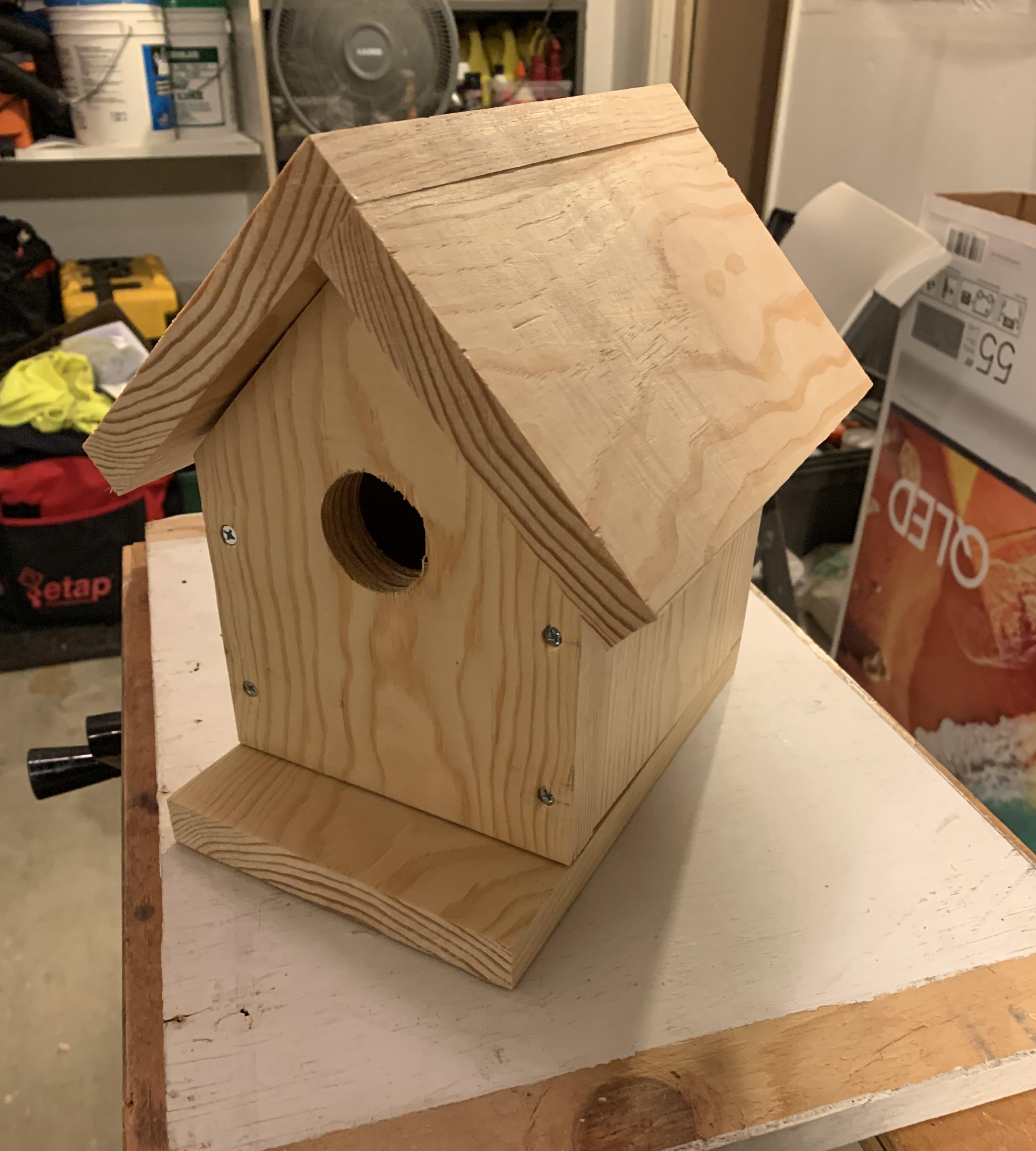 Pine Birdhouse