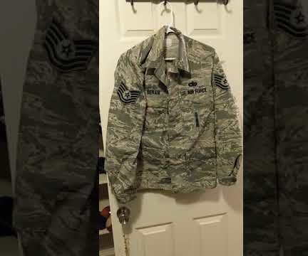 How to Iron Your Airman Battle Uniform (ABU) Coat