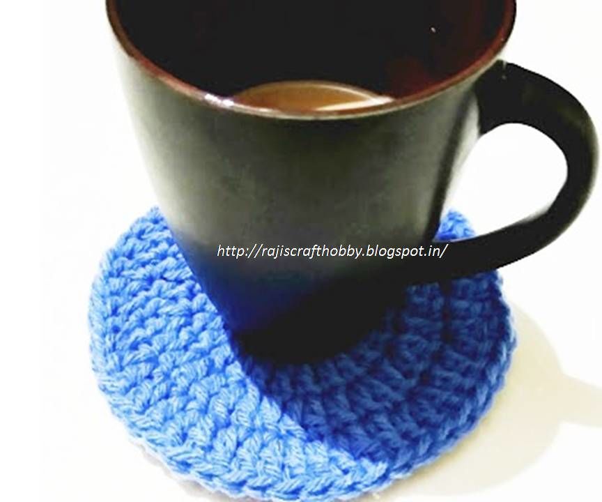 Simple Crochet Coaster 