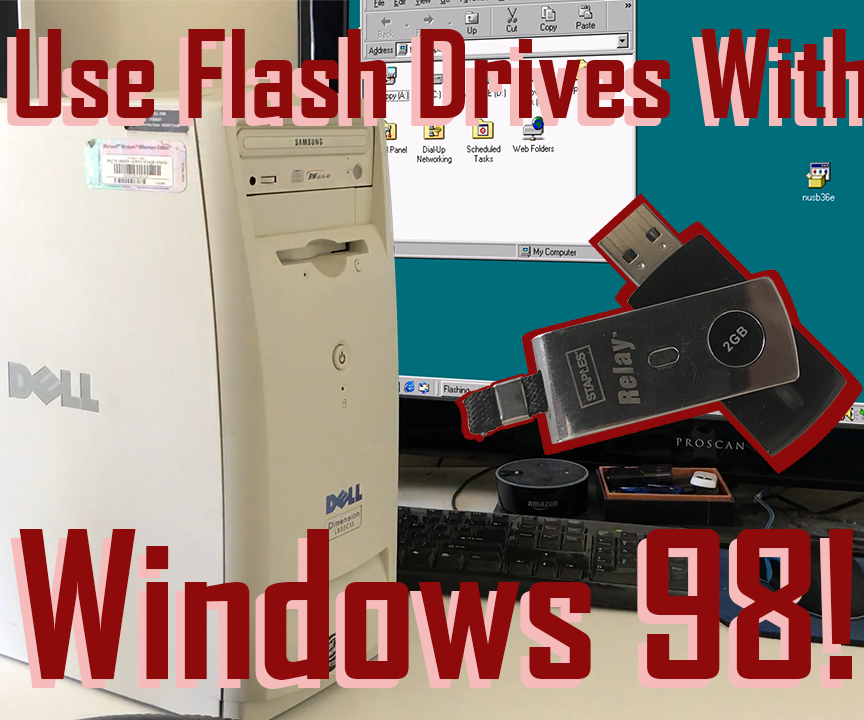 How to Use USB Drives With Windows 98