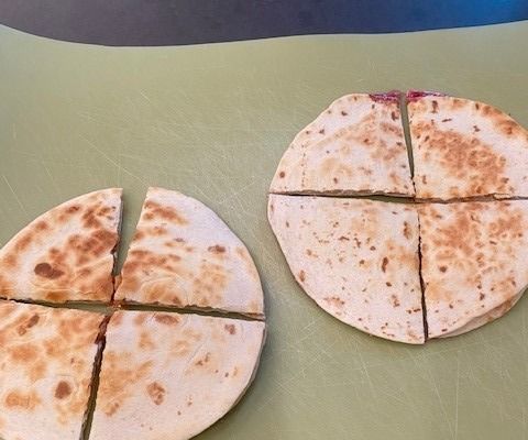 PB & J Quarantine Quesadillas