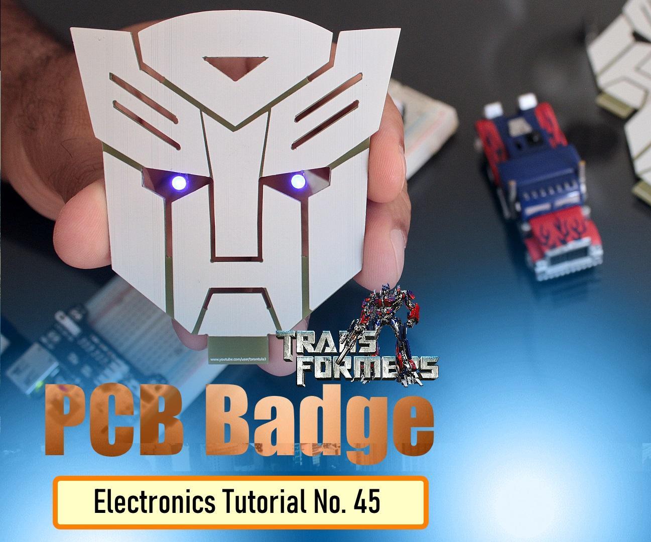 Transformers PCB BADGE