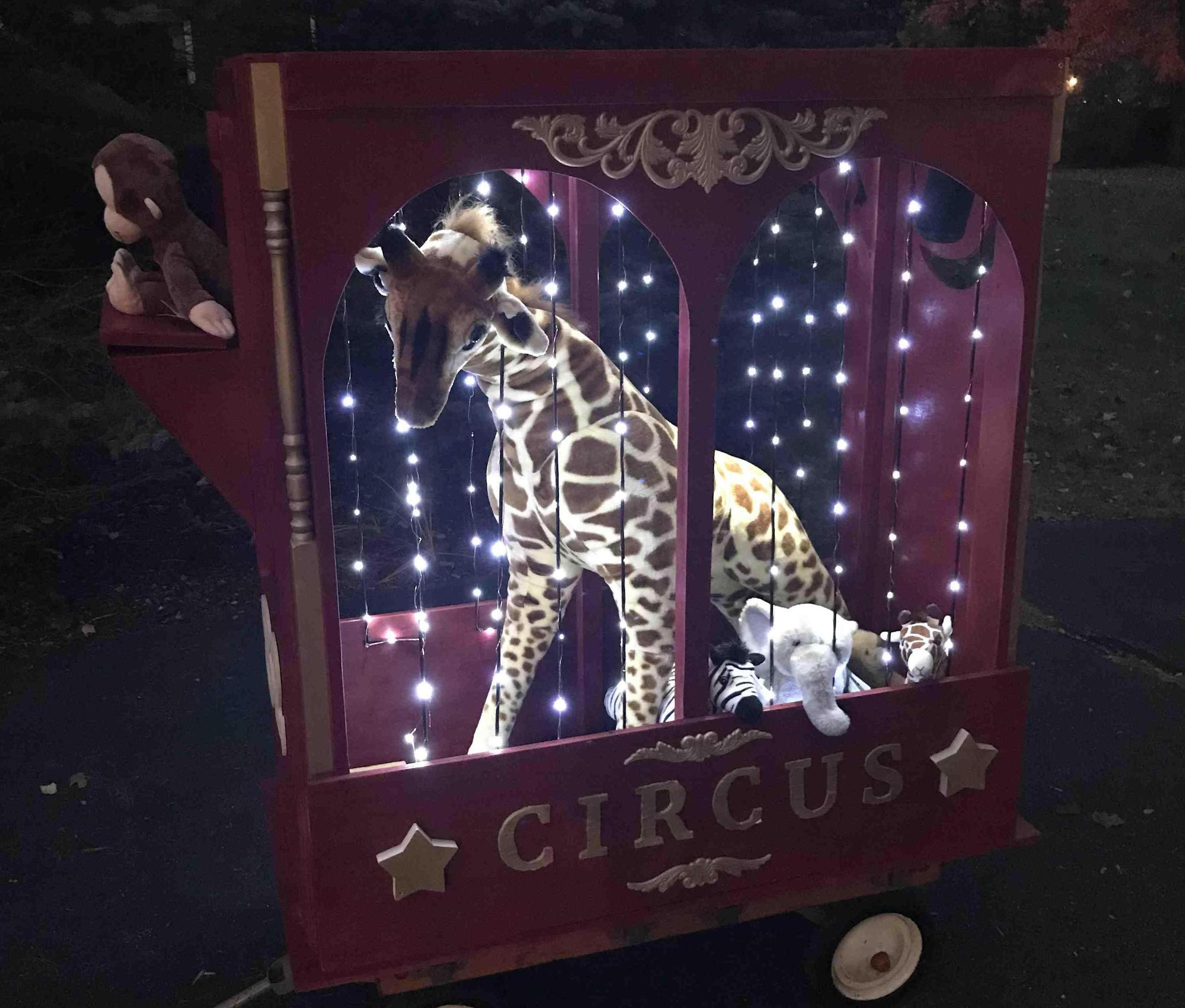 Halloween Circus Wagon