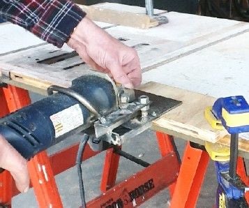 Biscuit Joiner From a Grinder