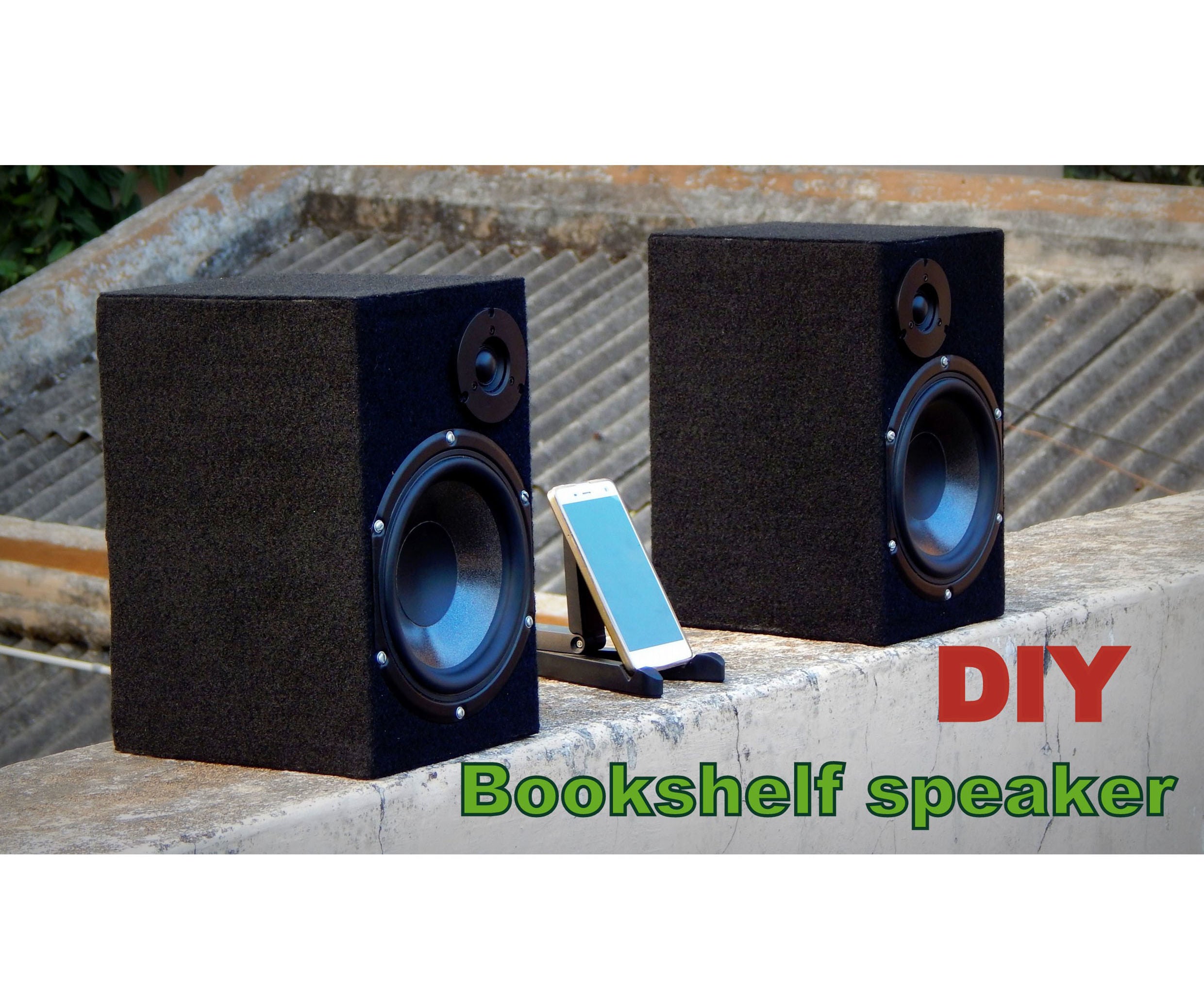 Bookshelf Speaker | Bluetooth Speaker | Build 