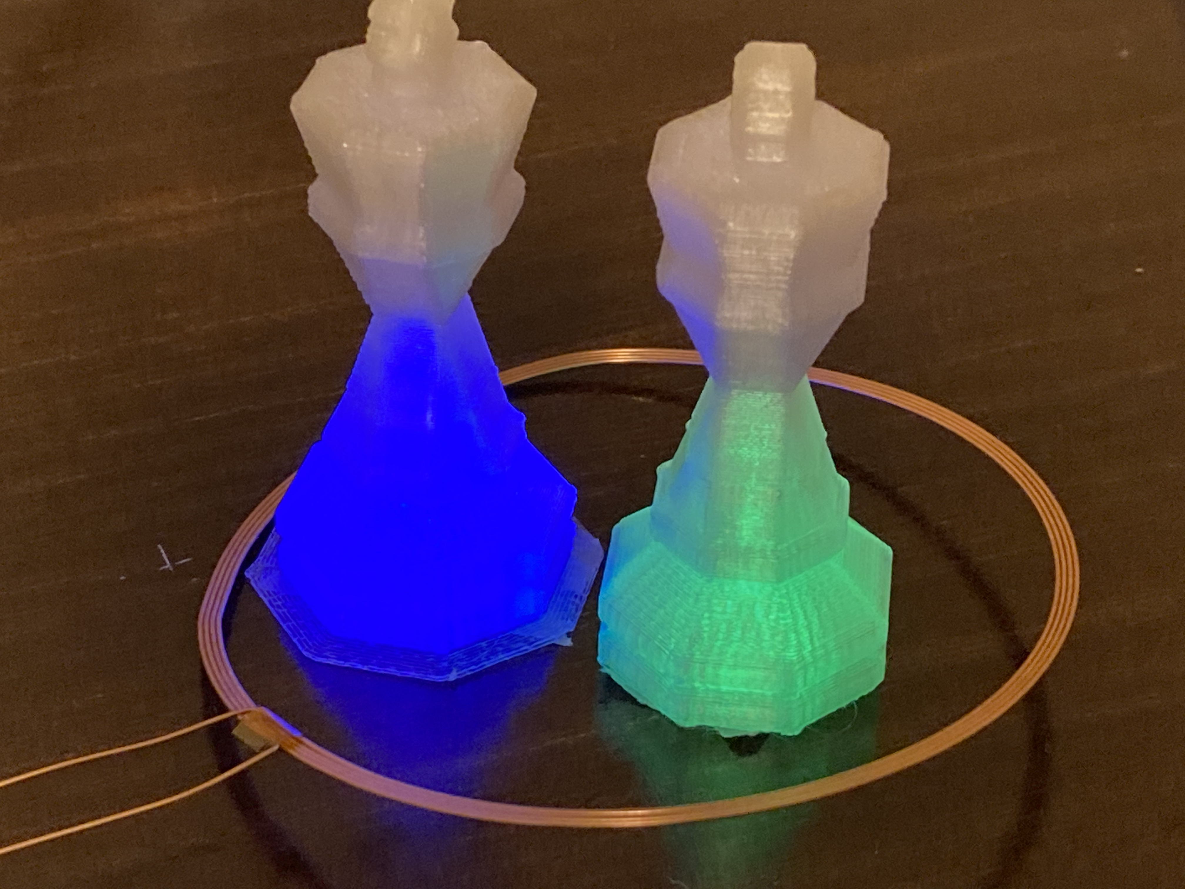 Build Your Own Light Up Chess - Wireless Powered Figures