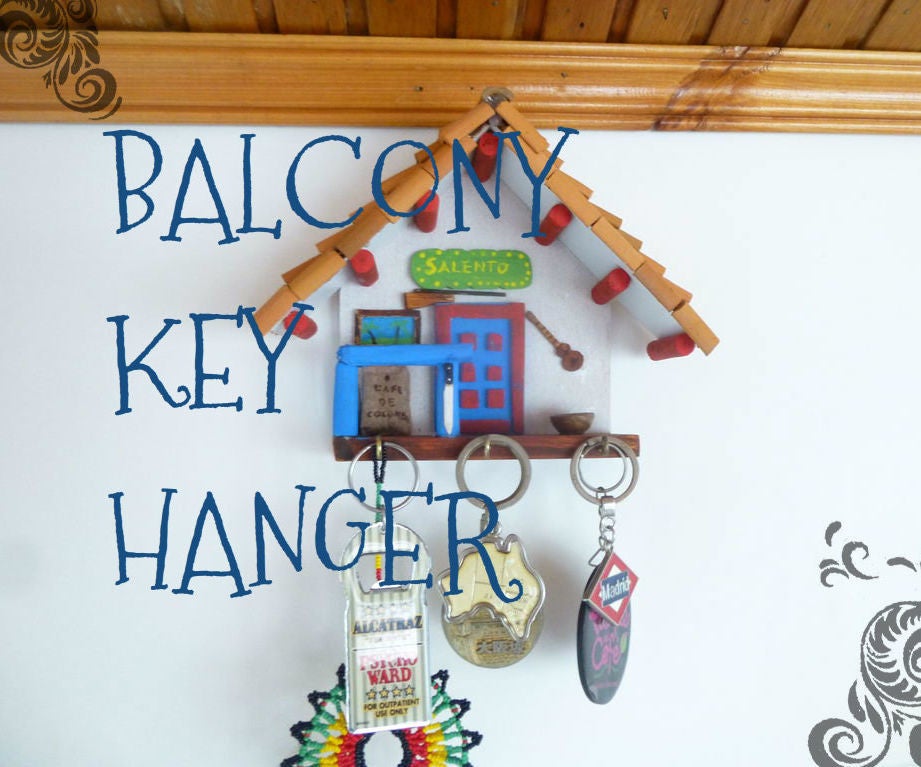 Balcony Key Holder.