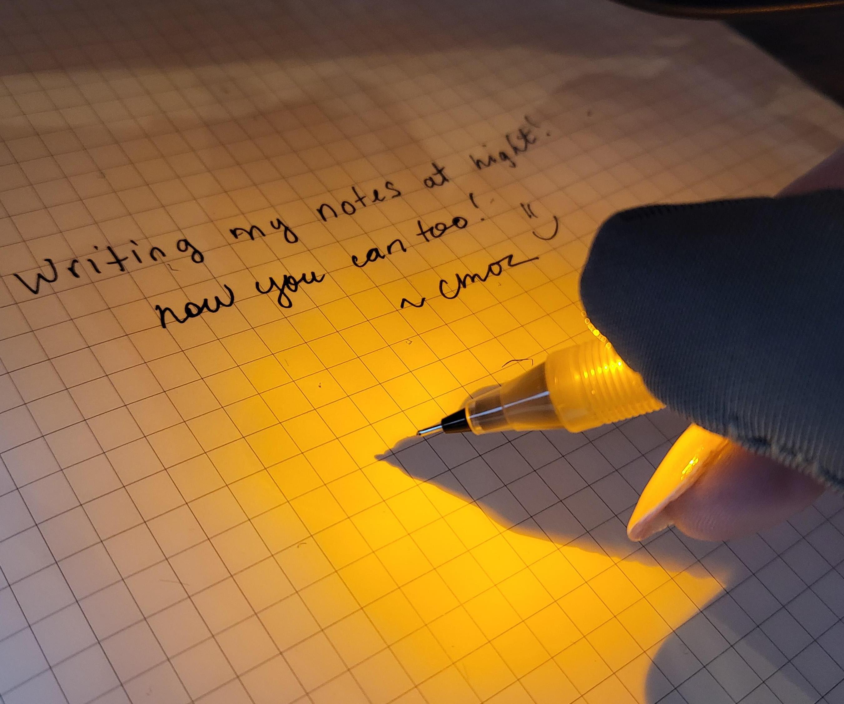 Secret Writing Lamp - Shuuuush