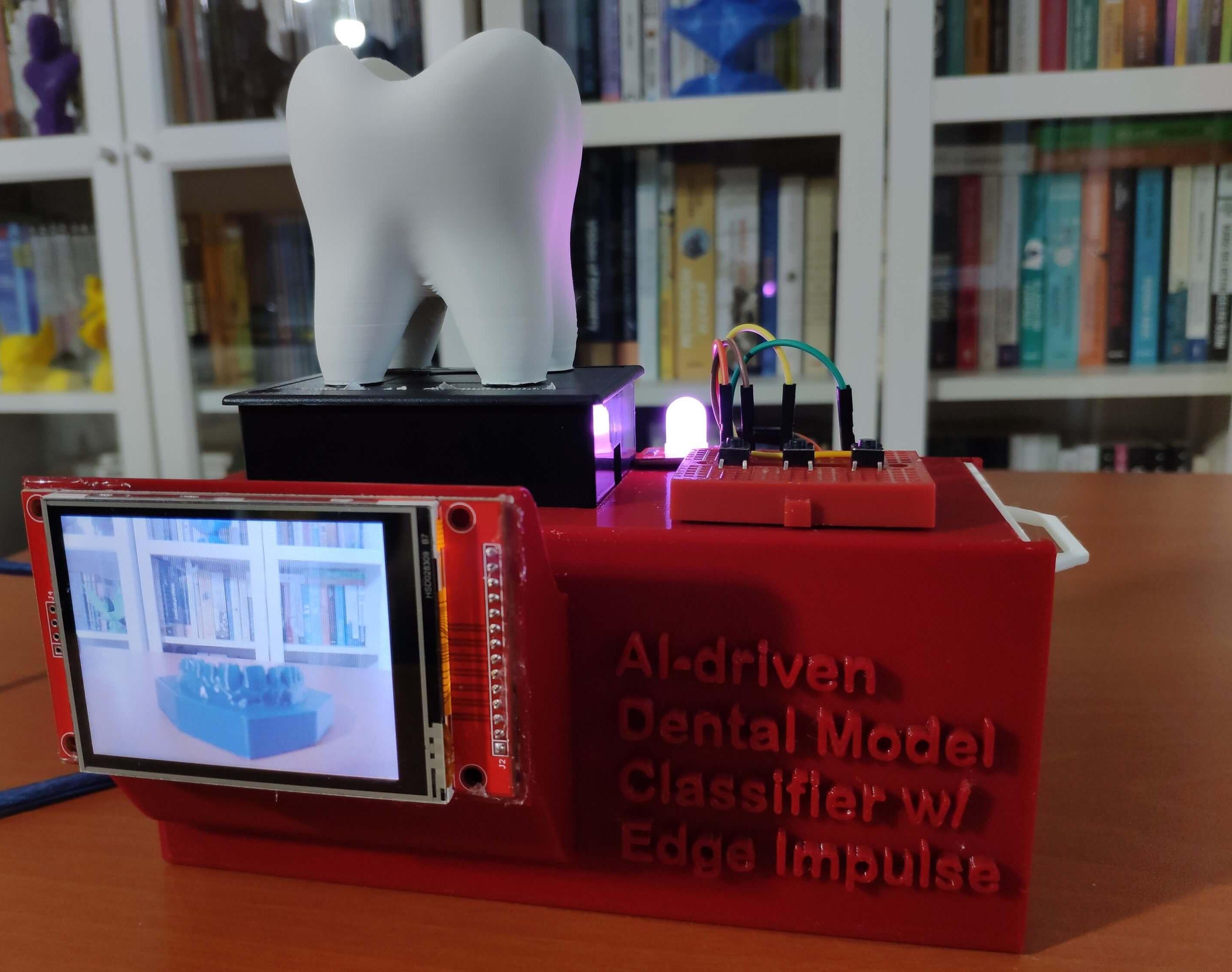 AI-driven Dental Cast (Model) Classifier W/ Edge Impulse