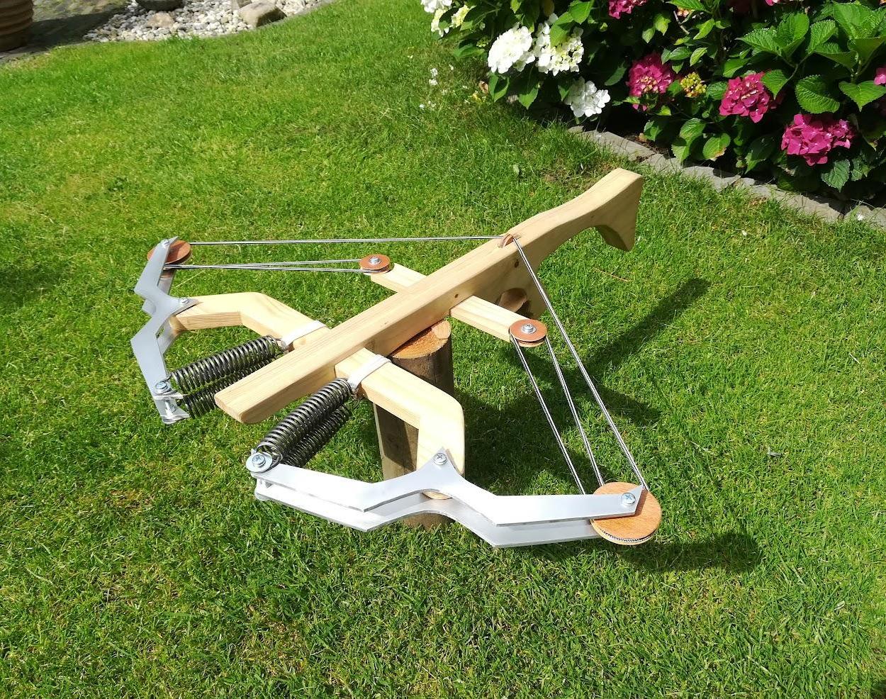 Wooden Pulley Crossbow