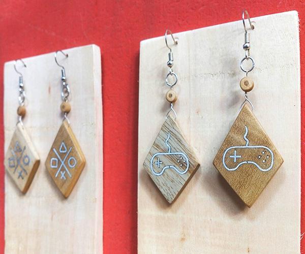 Gamepad Earrings for Women & Girls