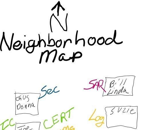 Mapping My Neighborhood in Case of Emergency. 