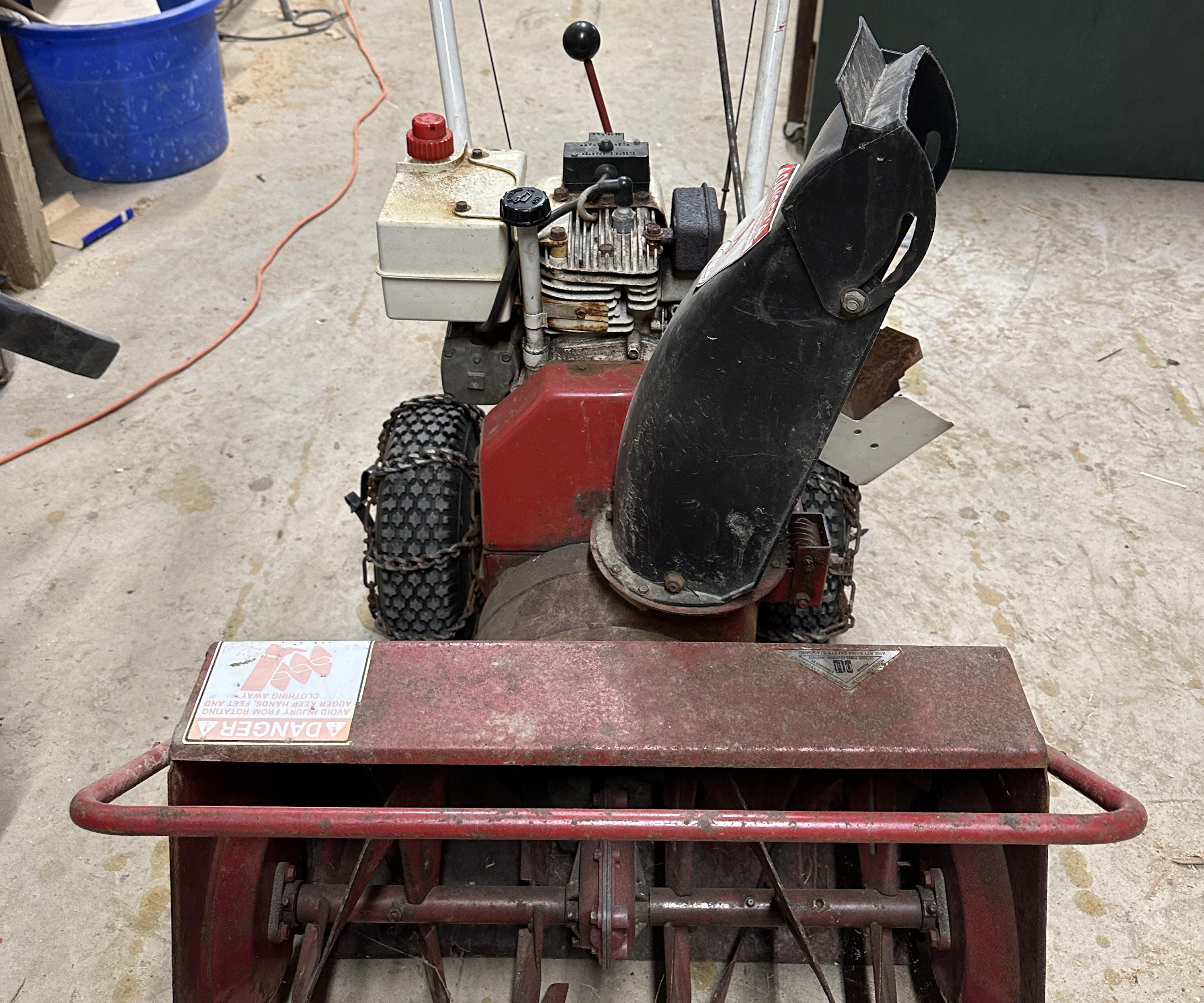 Snow Blower Restoration