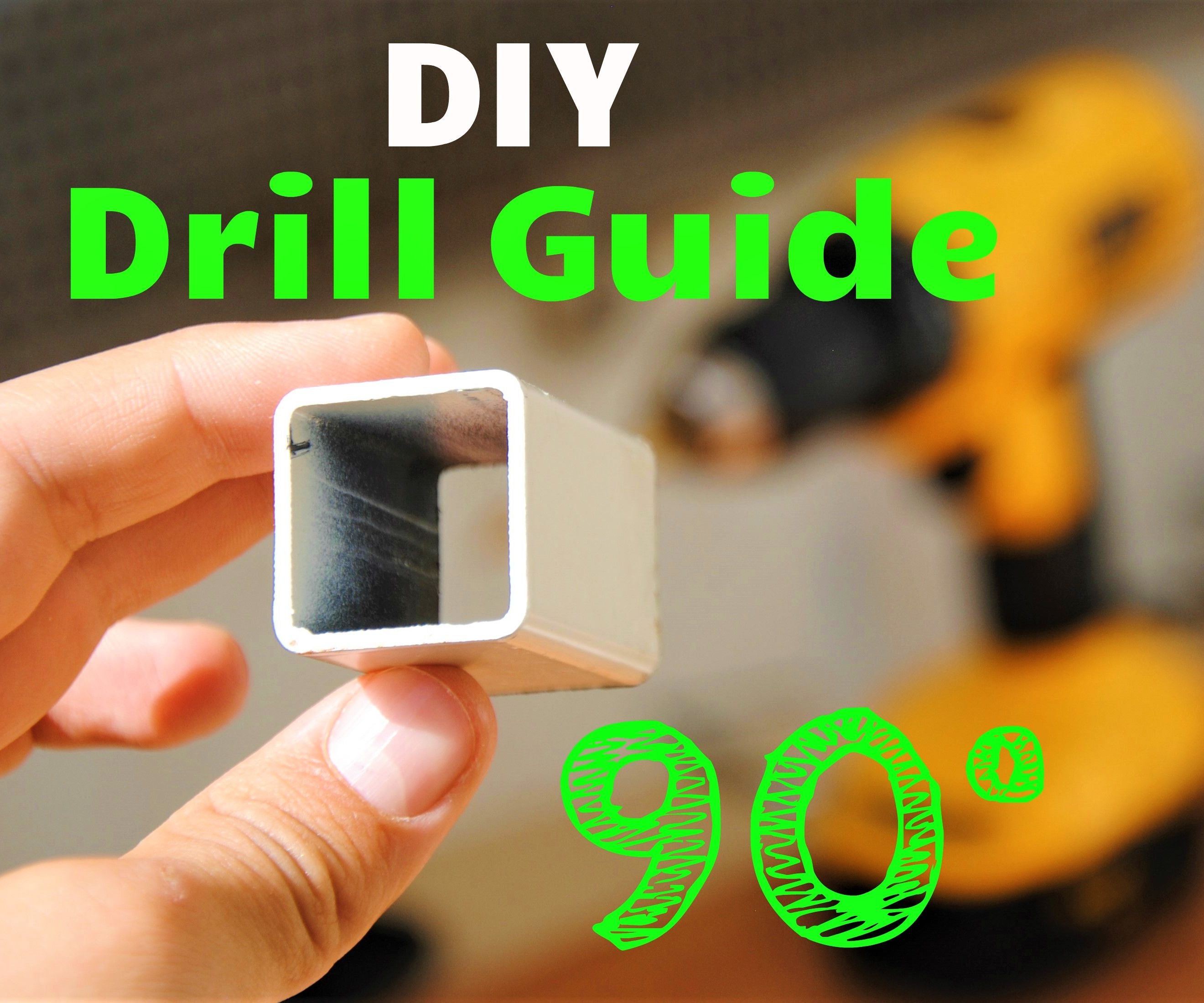 How to Drill Straight Holes Without a Drill Press