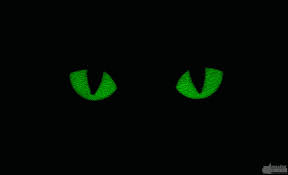 GLOW IN DARK EYES