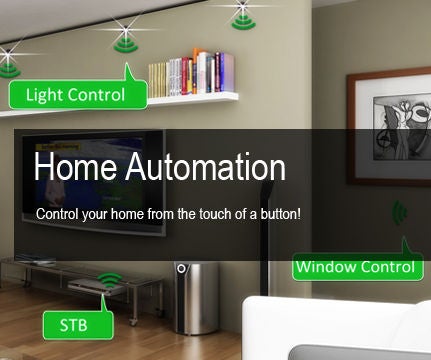 RF CONTROLLED HOME APPLICATION