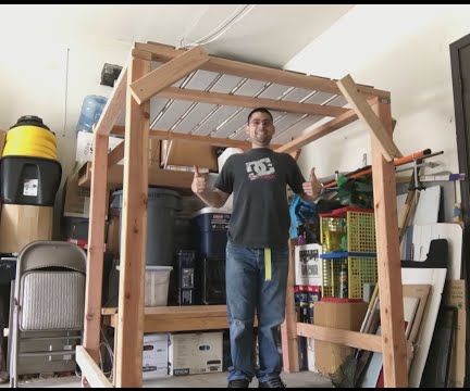 Walk-in Shelf for the Garage or a SWEET DOG HOUSE!!